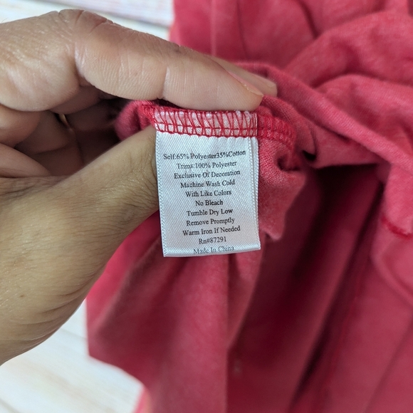 Johnny Was Size Medium M Boho Embroidered Tunic Top Corral Boxy Oversized - Picture 9 of 12